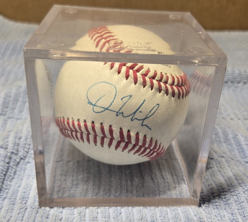 Dan Wilson Autographed Baseball