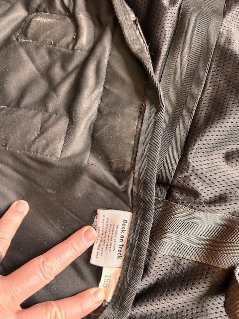 Back on track sheet horse sheet