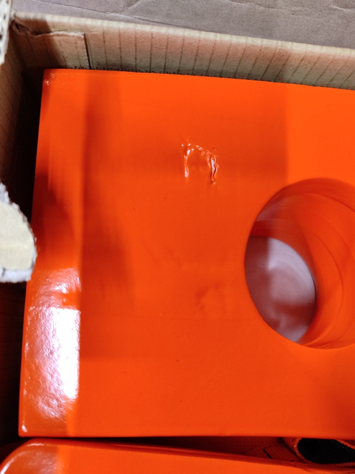 Dealmed Deluxe Emergency Head Immobilizer Device, Orange, 1 Count