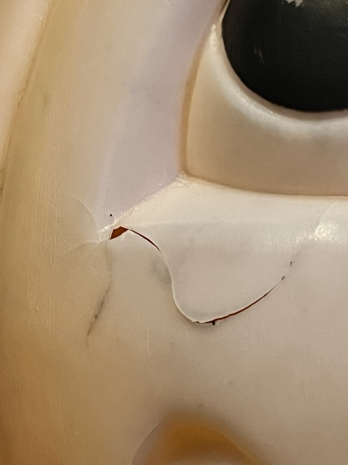 Vintage Large 34" Carolina Enterprises Black Cat on Pumpkin Halloween Blow Mold