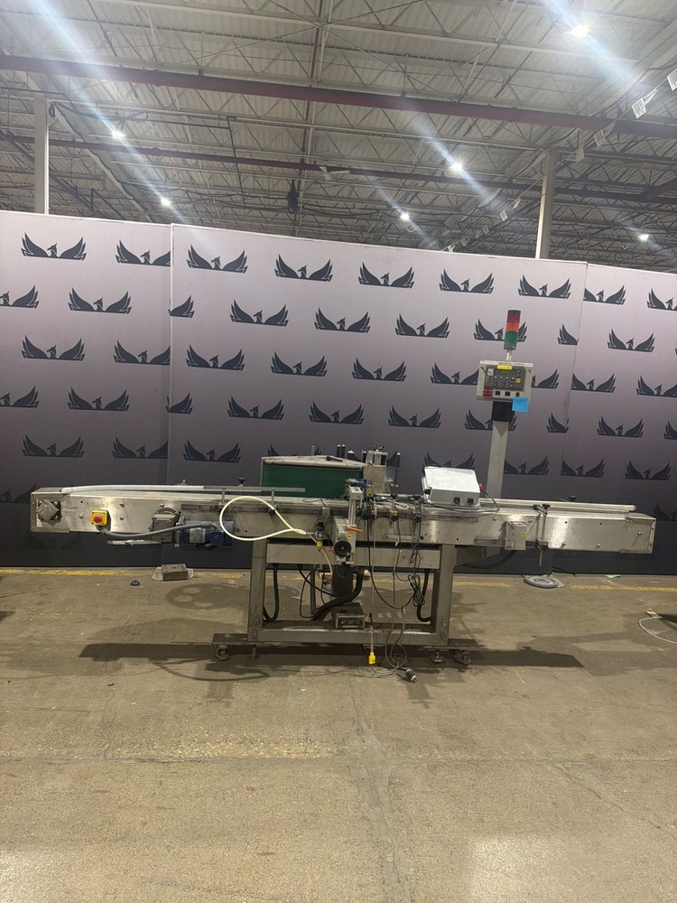 SLATE PACKAGING SYSTEMS Automatic Wraparound Labeler USED