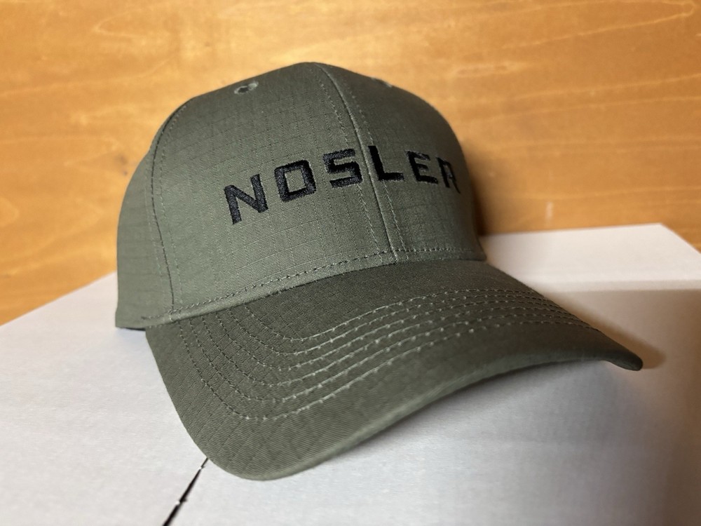 Nosler Olive drab Green operator style SnapBack Hat