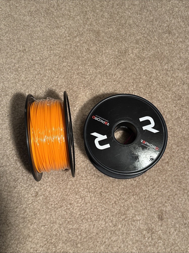 REPKORD 3D PRINTER PLA FILAMENT 1.75MM Solid Purple Orange Replacement Spools