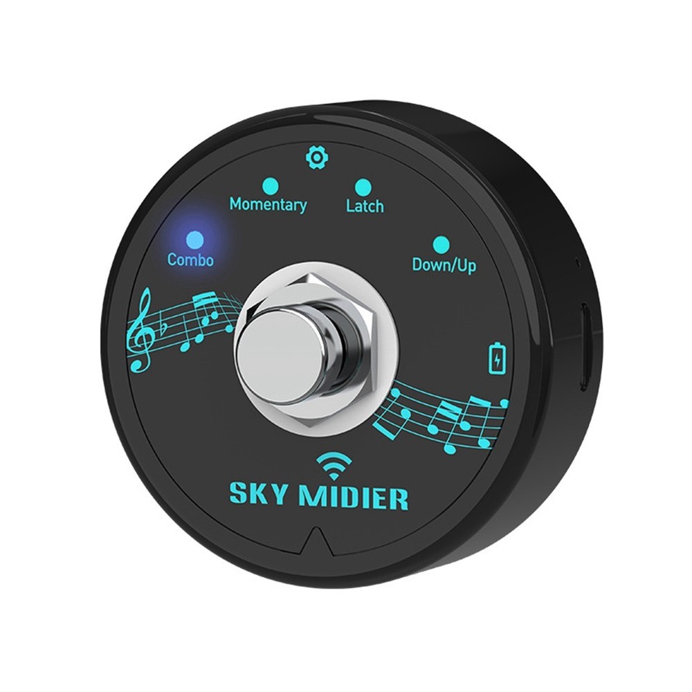 Bluetooth 5.1   MIDI Controller Pedal  MIDI System K6Q32652