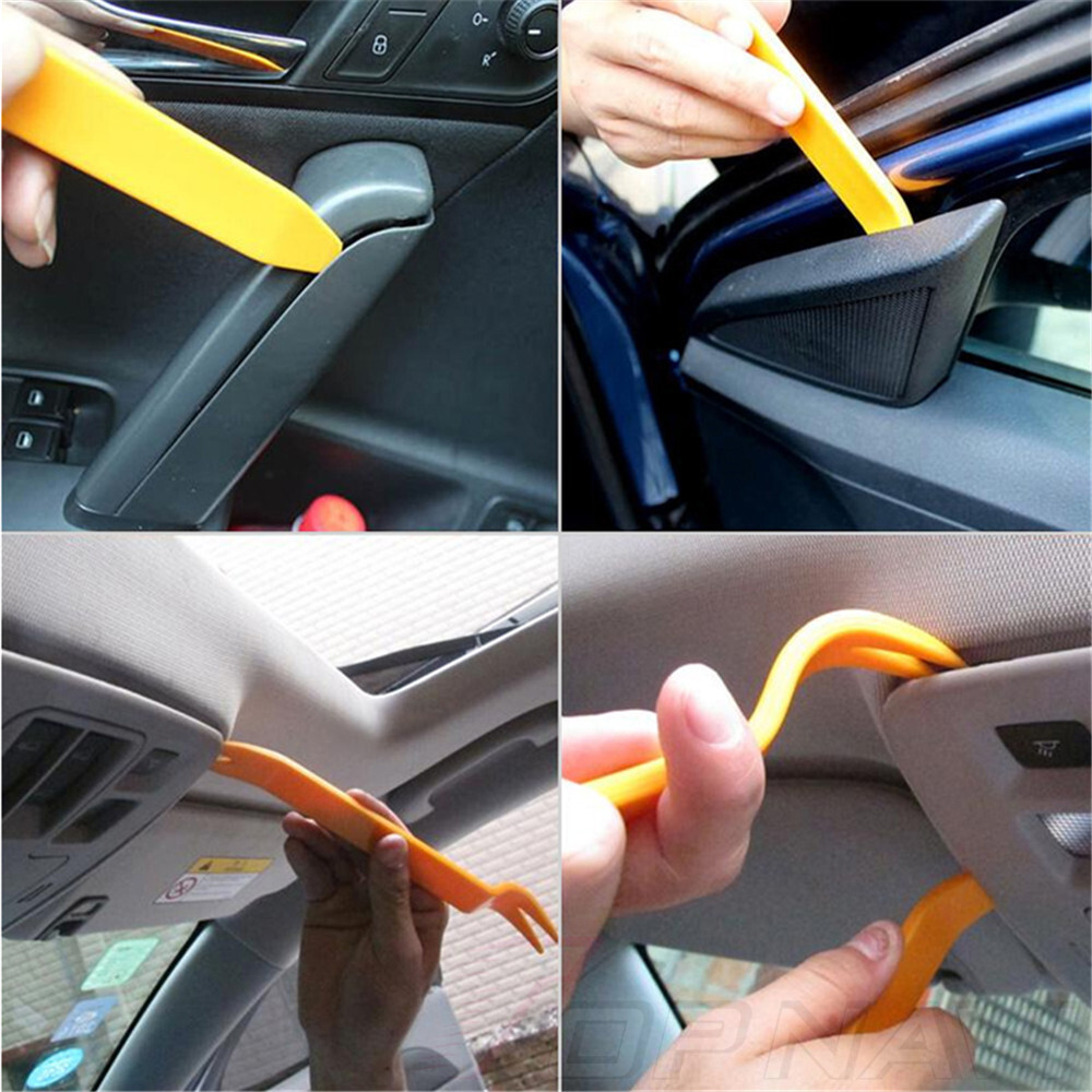 Car Installation Tool Removal Plastic Pry Tool Kit Set Door Clip Panel Trim Dash