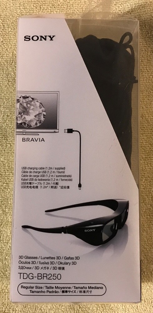 Sony TDG-BR250 Active 3D Glasses