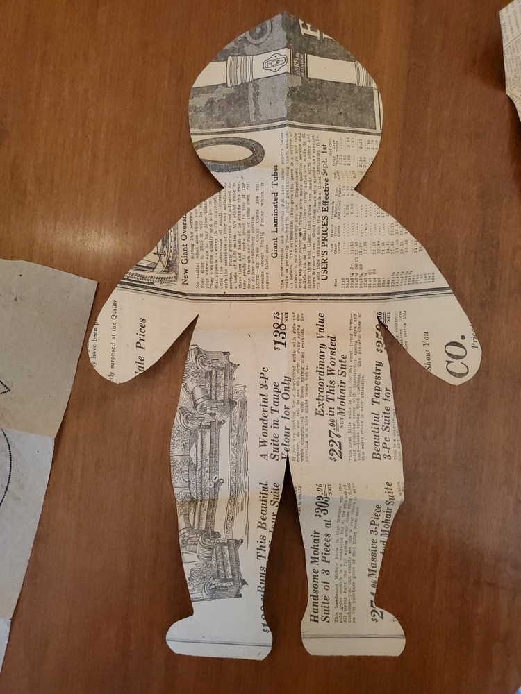 Woman's Home Conpanion Rag Doll Patterns