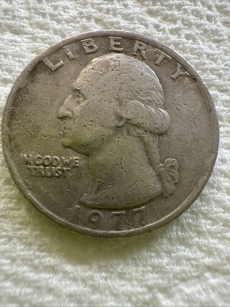 1977 Error No Mint Pristine Quarter