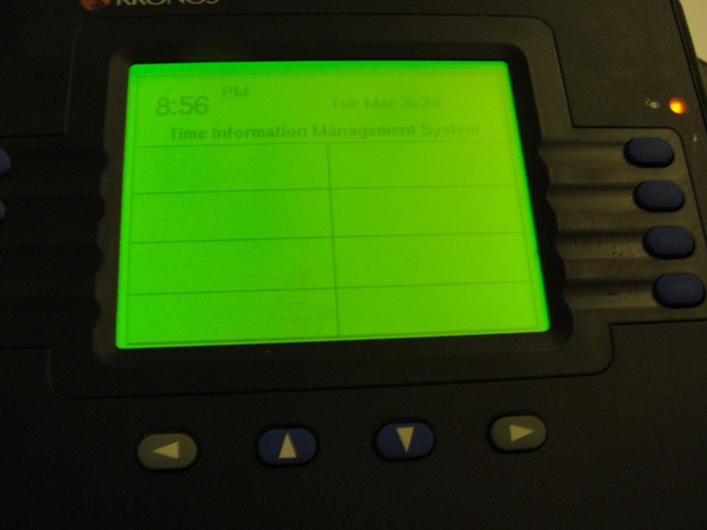 🔥 KRONOS 4500 Digital Badge Time Clocks, Terminal Nice
