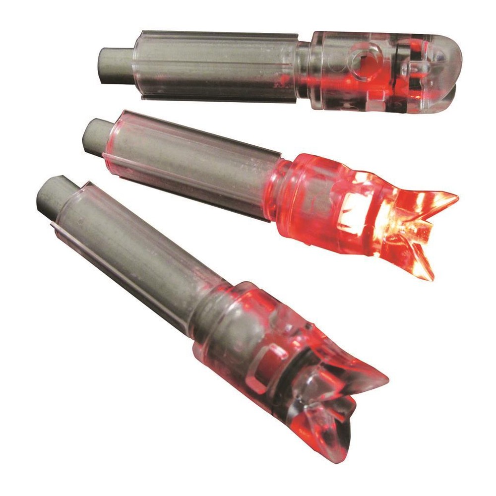 GWS LIGHTED CROSSBOW NOCKS RED 3 PACK