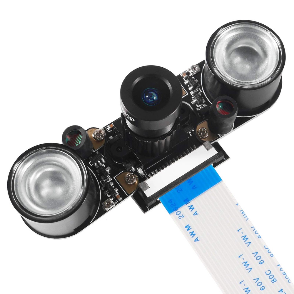 for Raspberry Pi 4 Camera Day & Night Vision Camera Adjustable-Focus Module 5...