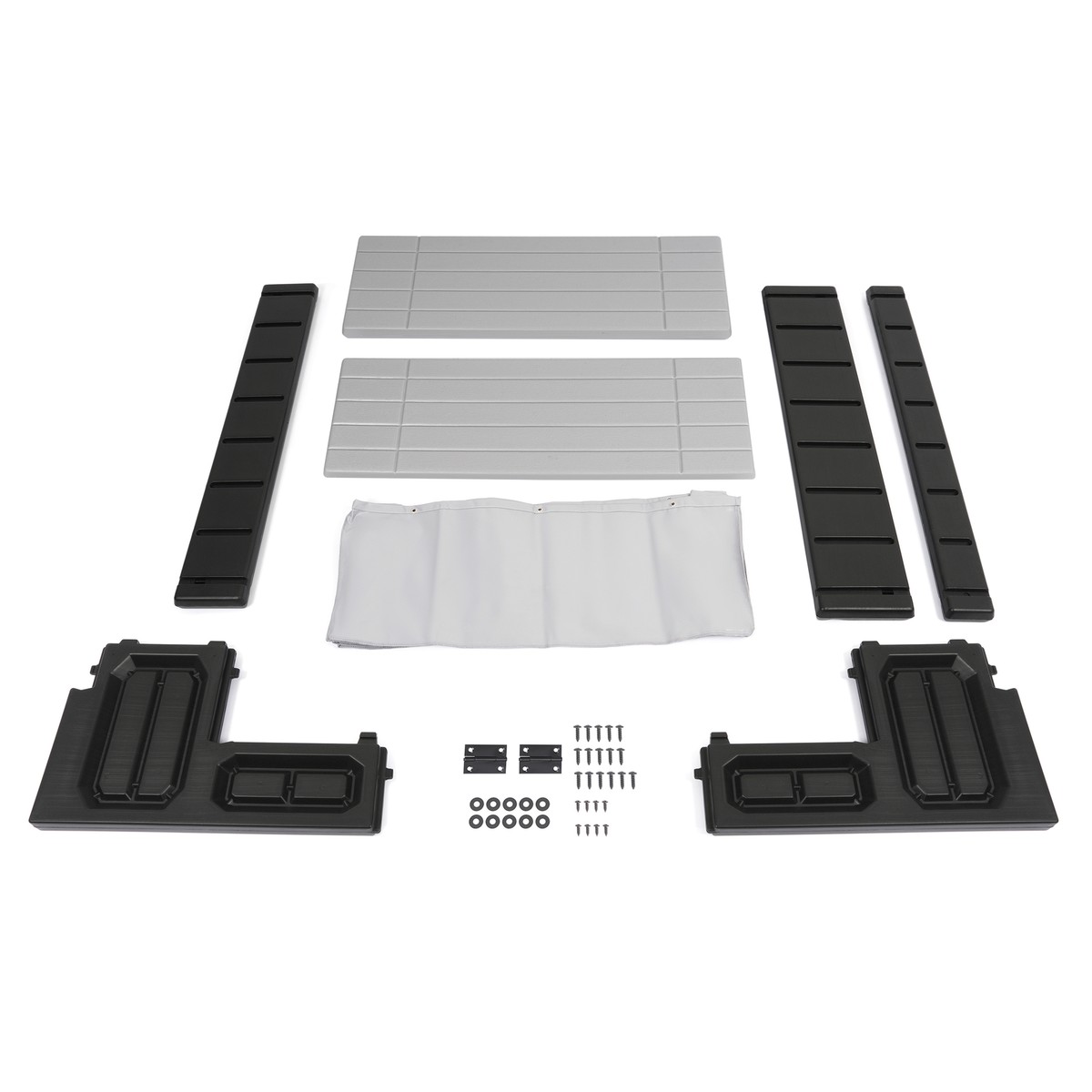 2-Step 36" Patio Spa Hot Tub Step Slip-Resistant Surface W/ Large Hidden Storage