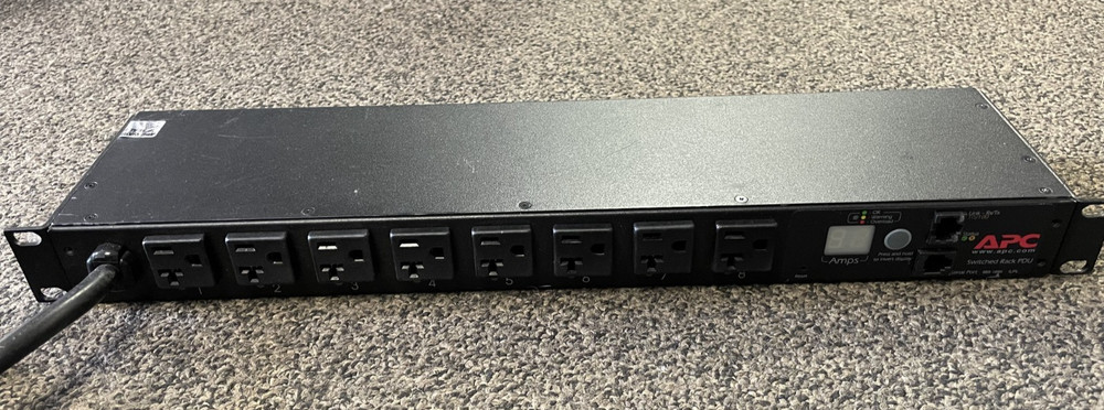 APC AP7901 120V PDU Switched Power Distribution Unit
