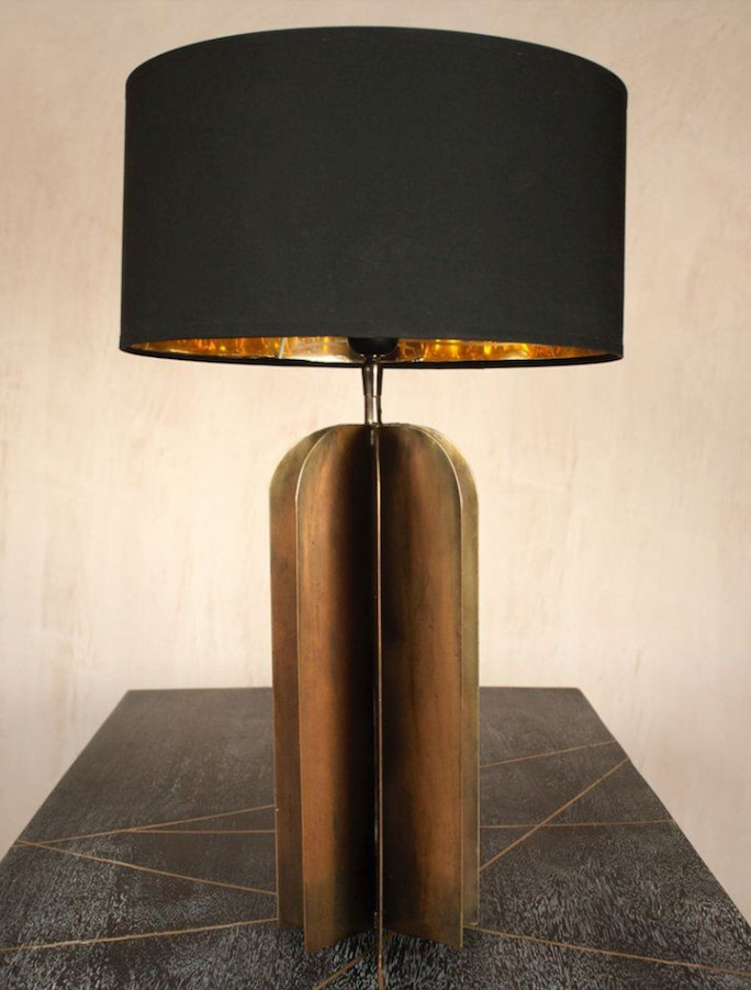 Graham & Green Metal Junction Table Lamp
