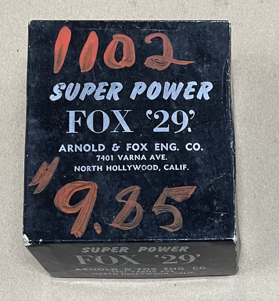 Vintage FOX .29 Model Airplane Engine