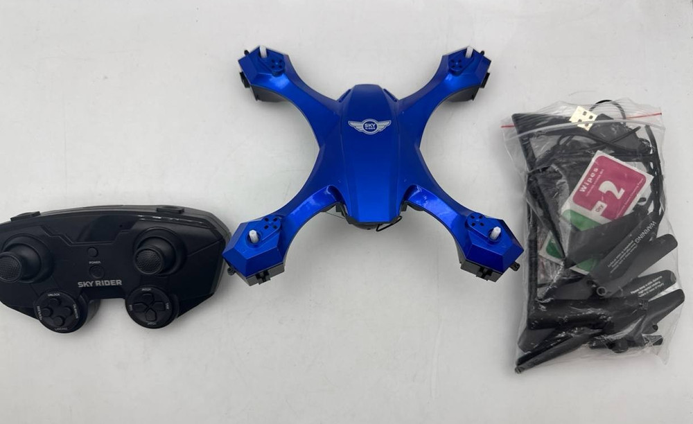 Helios Quadcopter Drone WiFi Camera VR Goggles 360 Flips 300Ft Range Foldable