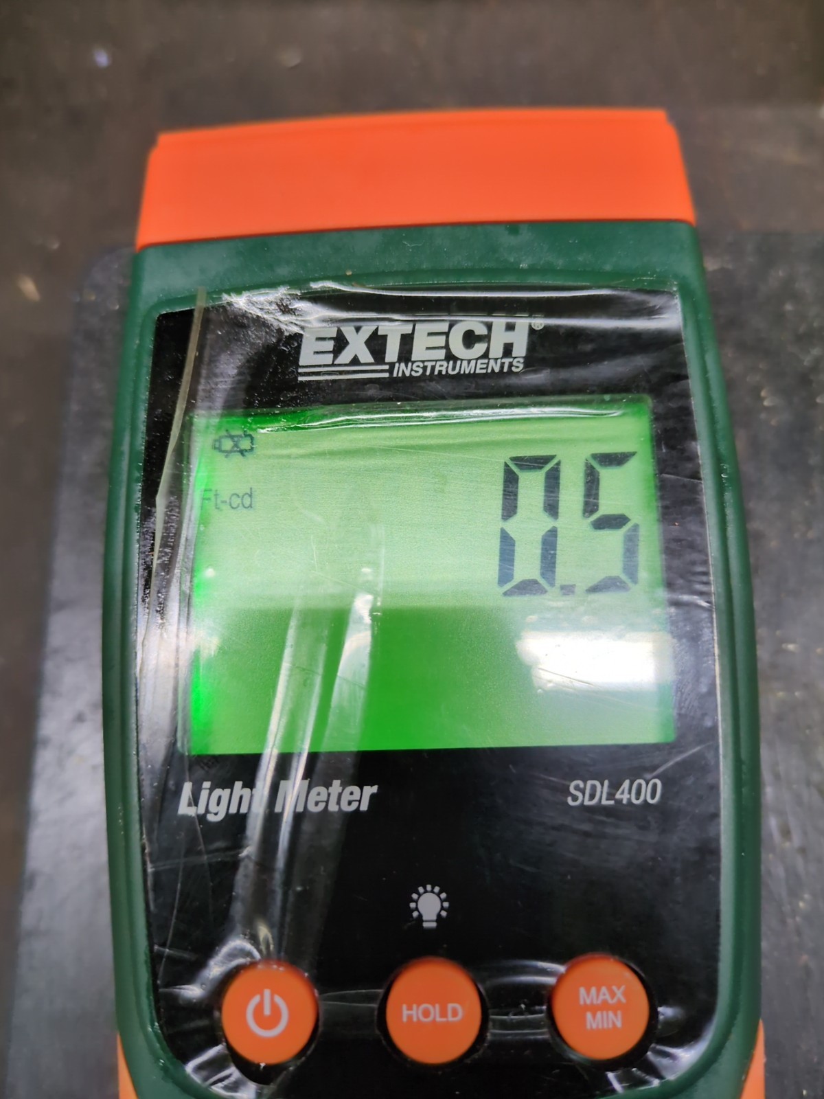 NOS Extech SDL400 Light Meter Datalogger Lumens LUX Foot-Candle/s ED4U 4082