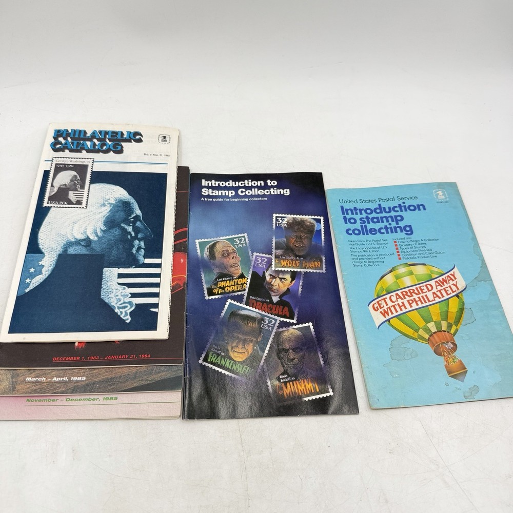 USPS Philatelic Catalogs Introduction To Stamp Collecting Catalogs Lot