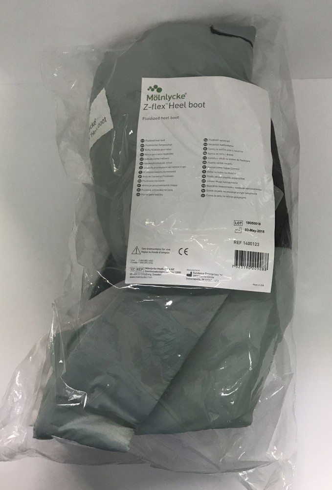 Molnlycke 1400123 Z-Flex Fluidized Heel Boot - Pair