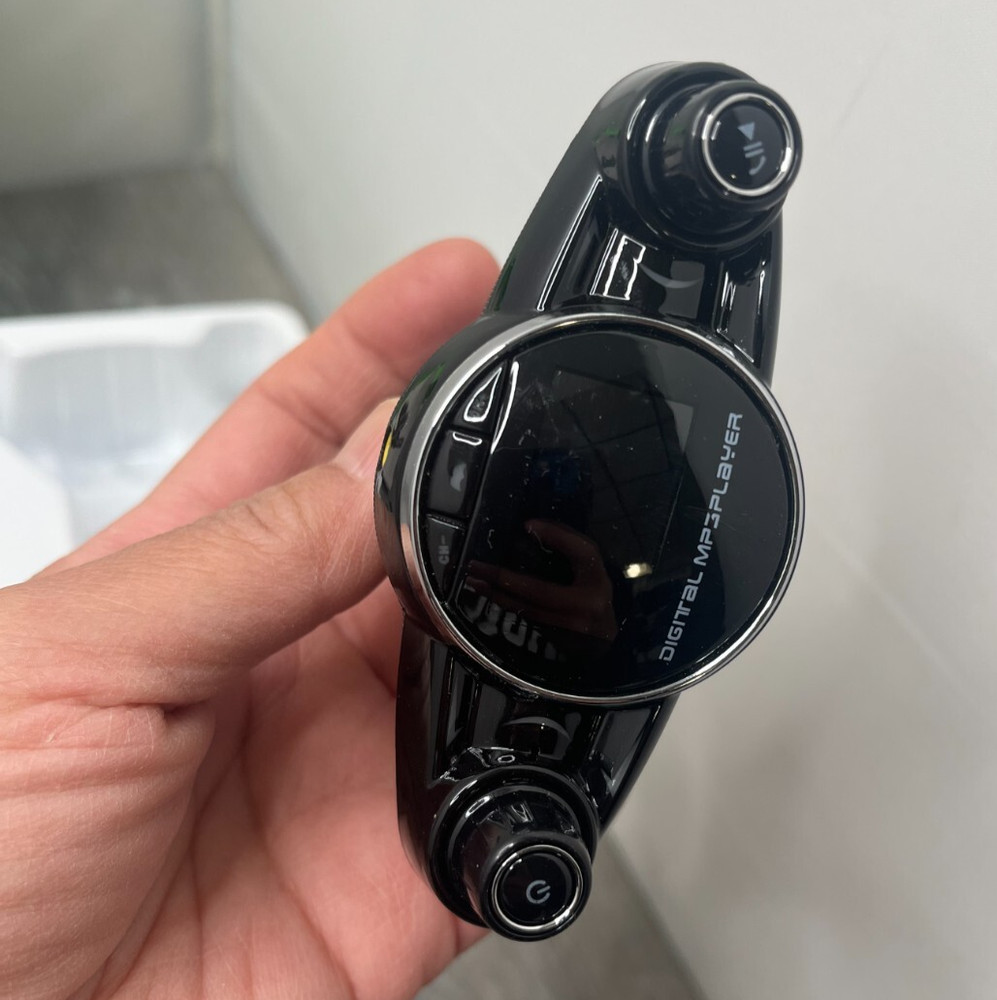 Bt08 Hands-Free Wireless Bluetooth Car Kit & Fm Transmitter, Black