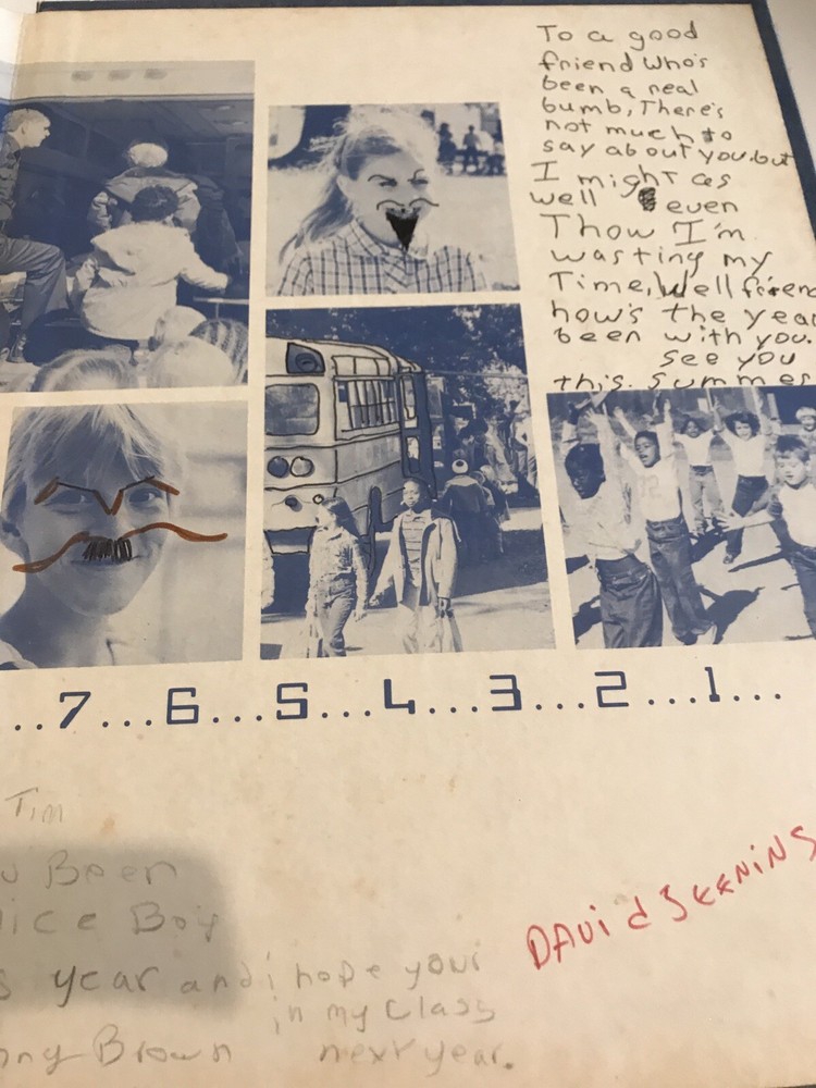 1982 Liberty Scool Yearbook Scrapper
