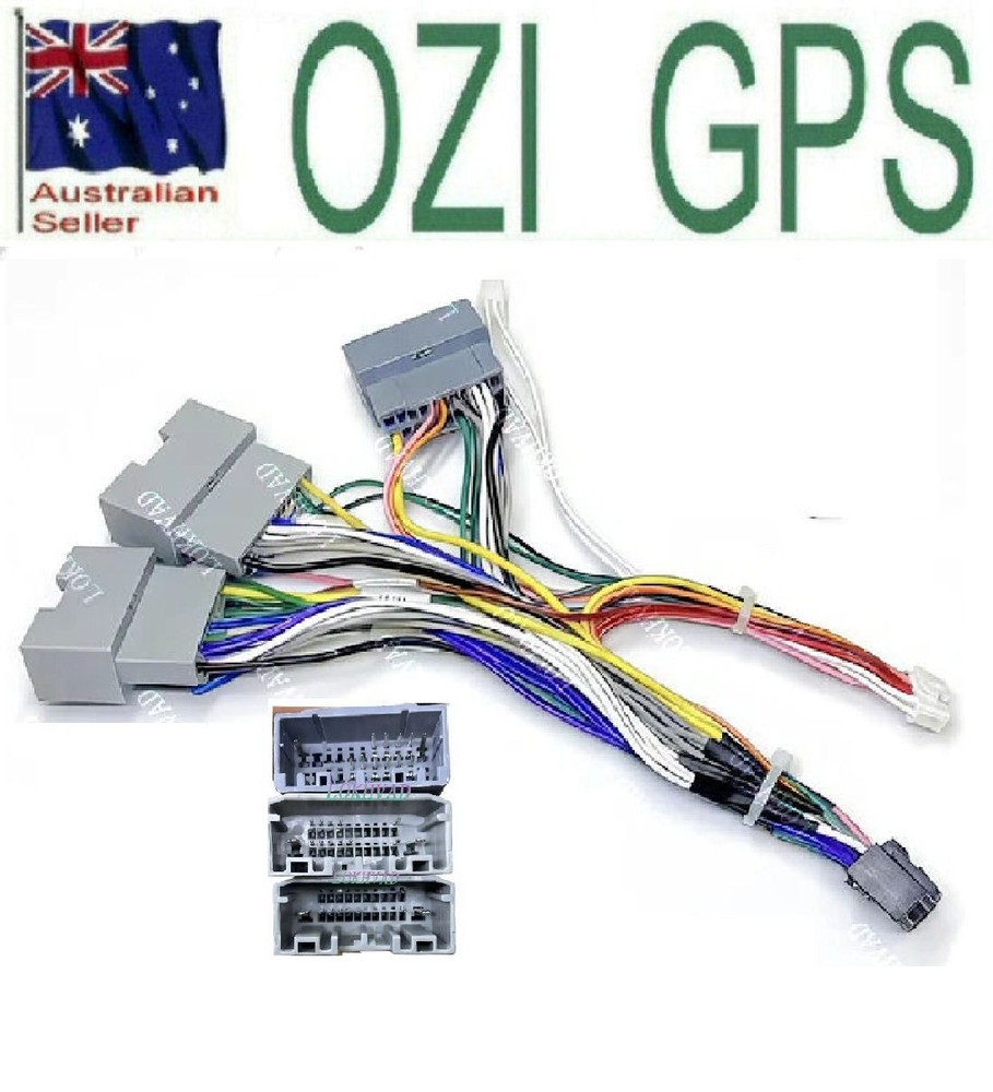 JEEP COMPASS 2010-2016 MK         ANDROID HEAD UNIT INSTALL WIRING - ALL CABLES