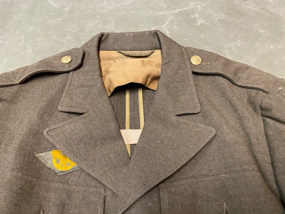 ORIGINAL WWII US ARMY M1938 CLASS A DRESS JACKET-SIZE 36S XSMALL SMALL