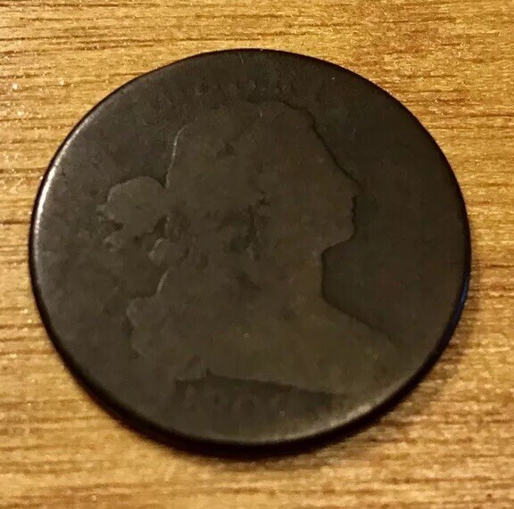 1802 Draped Bust Large Cent - 1c Early American Copper