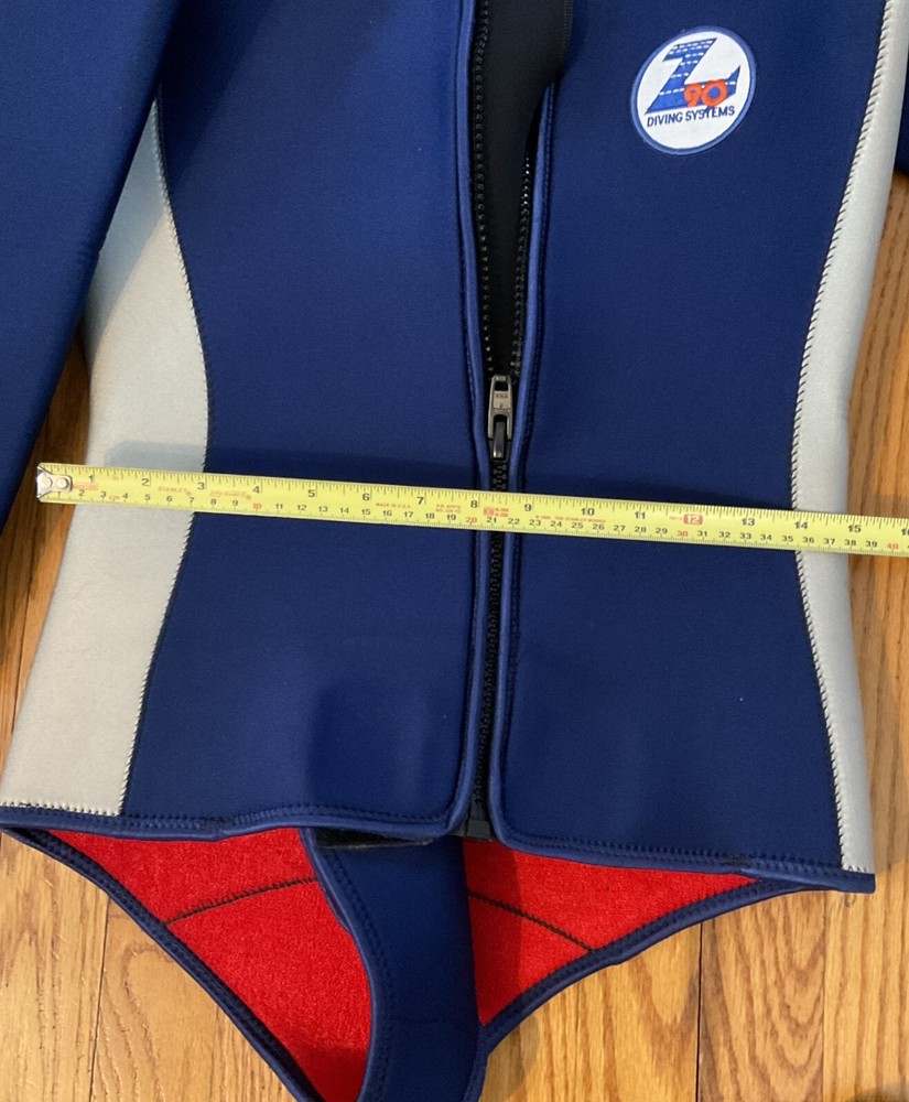 Vintage 2-Piece Z 90 Diving System Wetsuit Size Medium