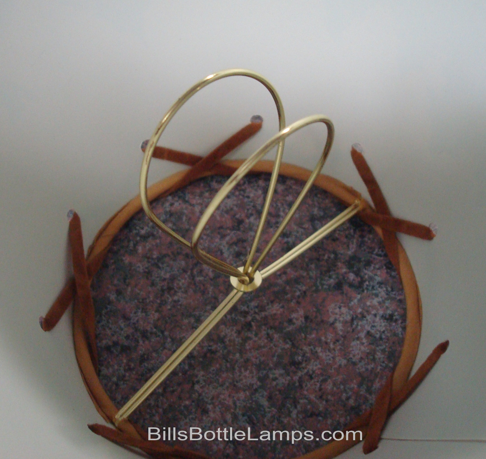 MOOSE Table Light Cabin Cottage LAMP SHADE Clip-On Bulb Style 9" inch Laced Cone