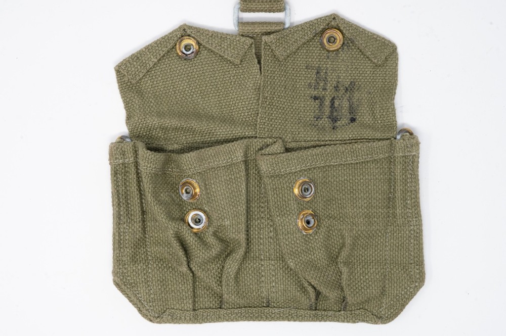 WWII British Enfield Pattern 37 Ammo Pouch Original Field Gear