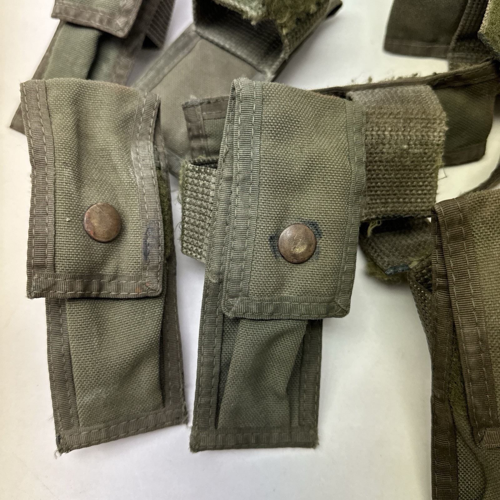 USGI M9 Scabbard Sheath Utility Tool Sharpening Stone Pouch OD Olive Drab