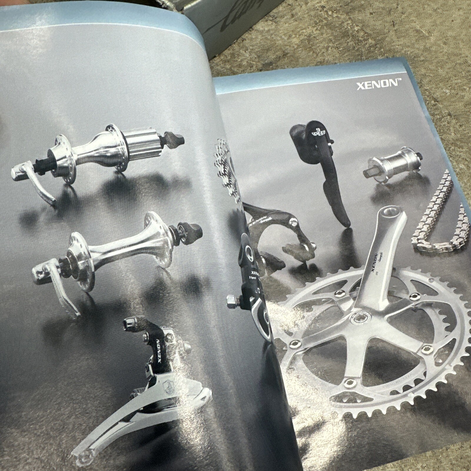 2004 Campagnolo Product Range Catalog Bicycle Components Shop Use