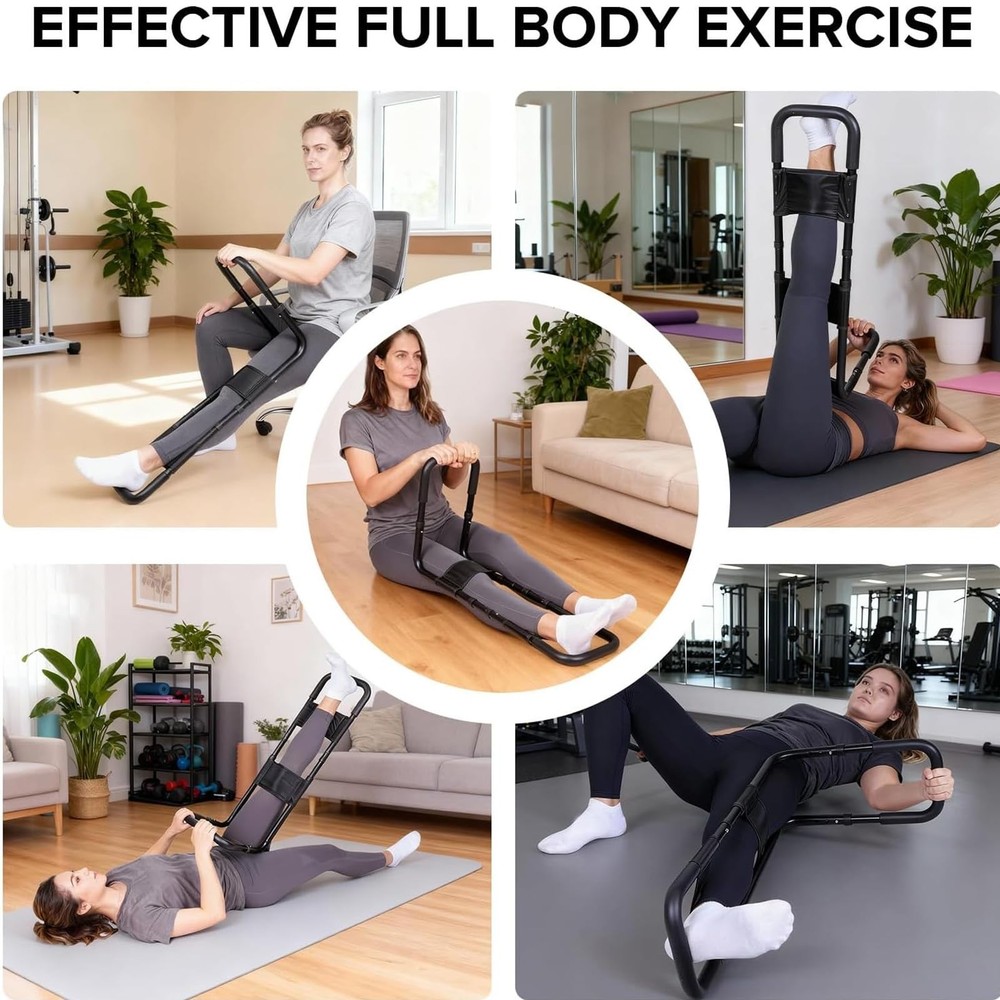 Adjustable Hamstring Stretcher for Knee Extension & Pain – Multifunctional Le...