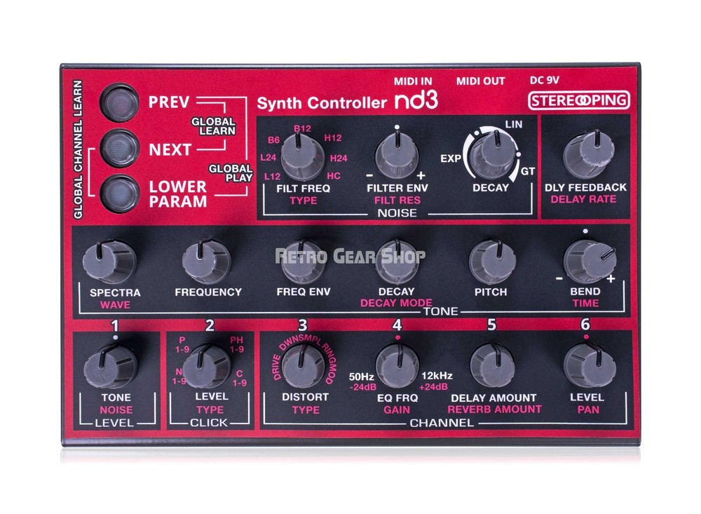 Stereoping CE-1 ND3 Midi Controller for Nord Drum 3P