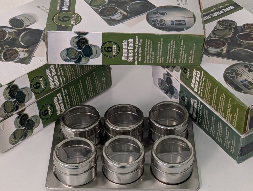 New magnet spice  holders containers (30)