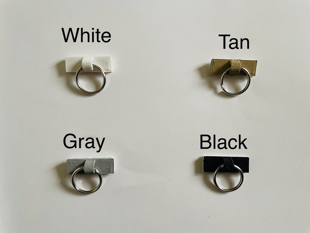 Rectangular Universal Charm/Keychain Base