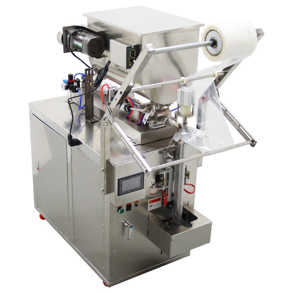 10-100ml Automatic Paste Liquid Quantitative Filling Machine w/Mixing Hopper110V