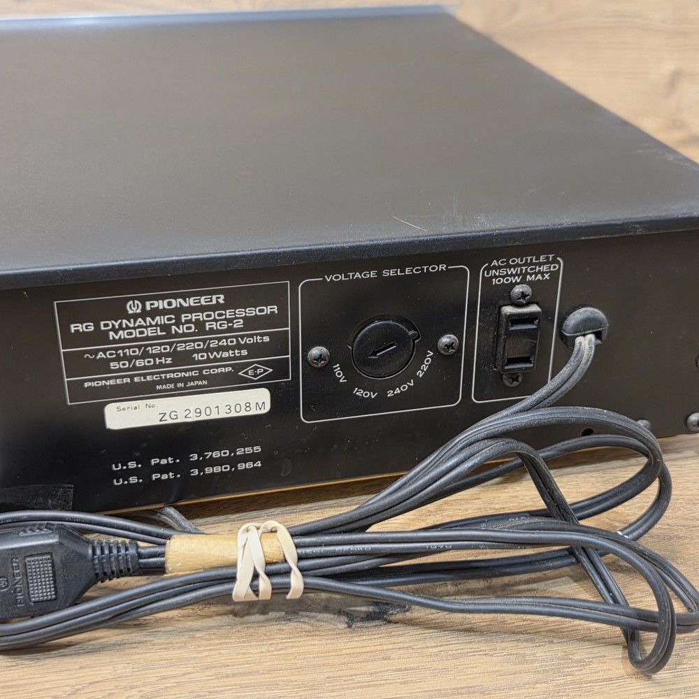 Vintage Pioneer RG-2 Dynamic Range Processor Tested