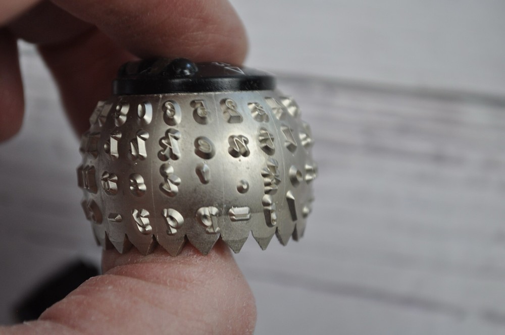 IBM Electric Typewriter Elements Ball Light Italic