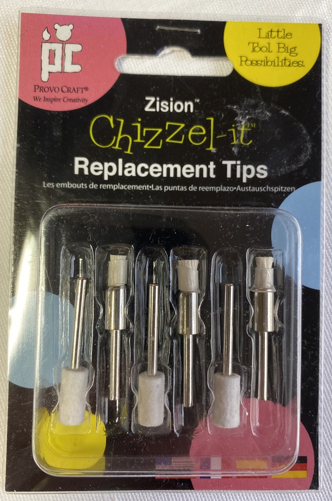 PROVO CRAFT Zision CHIZZEL-IT Replacement Tips Engraving Embossing