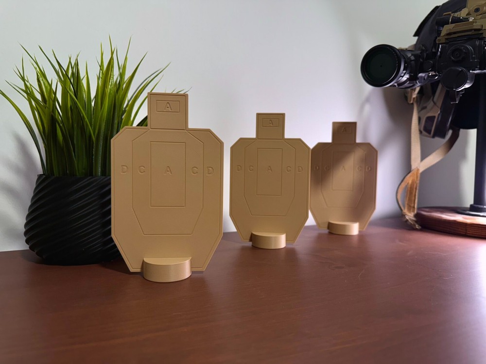 Compact Dryfire Target Kit with USPSA - Style Designs