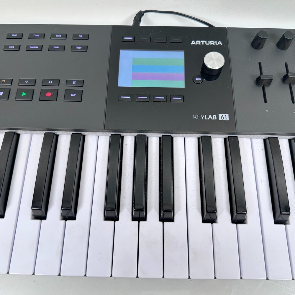 Arturia KeyLab 61 MK3 MIDI Keyboard Controller; AS-IS