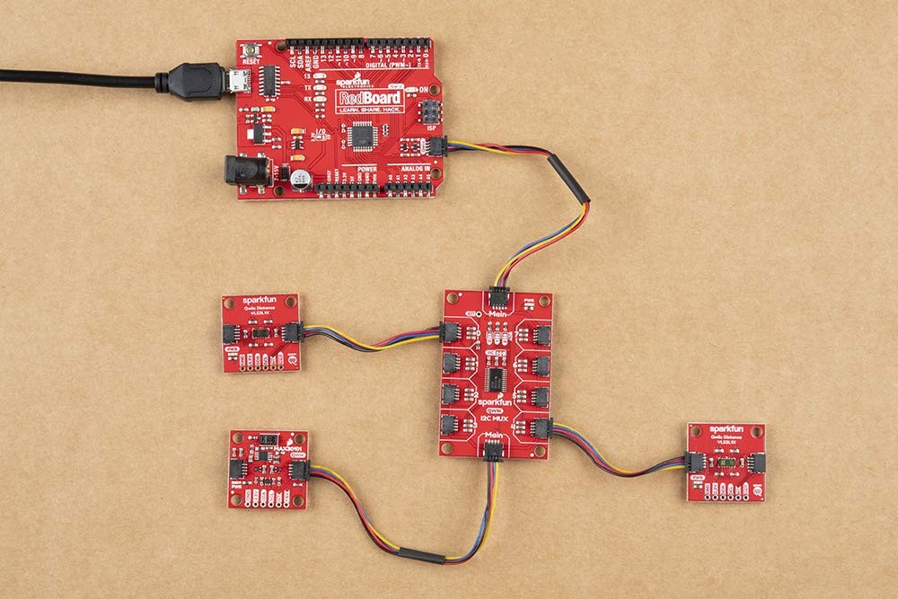SparkFun Qwiic Mux Breakout - 8 Channel (TCA9548A) - Easily Read Multiple sensor