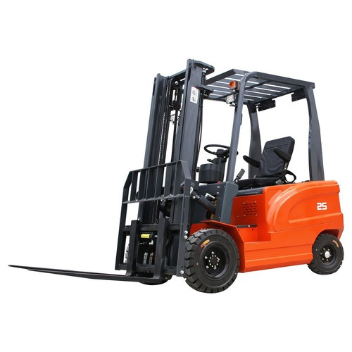 Electric Forklift 2.5Ton 5500lbs W/60V 70Ah Charger Side Shift Solid FREE SHIP