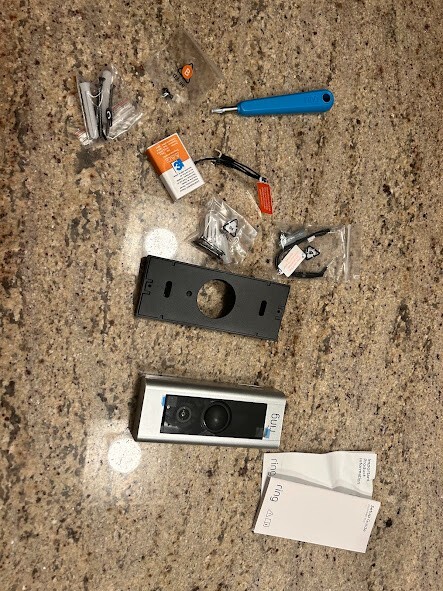 Ring Doorbell Pro - Silver - New -Open Box