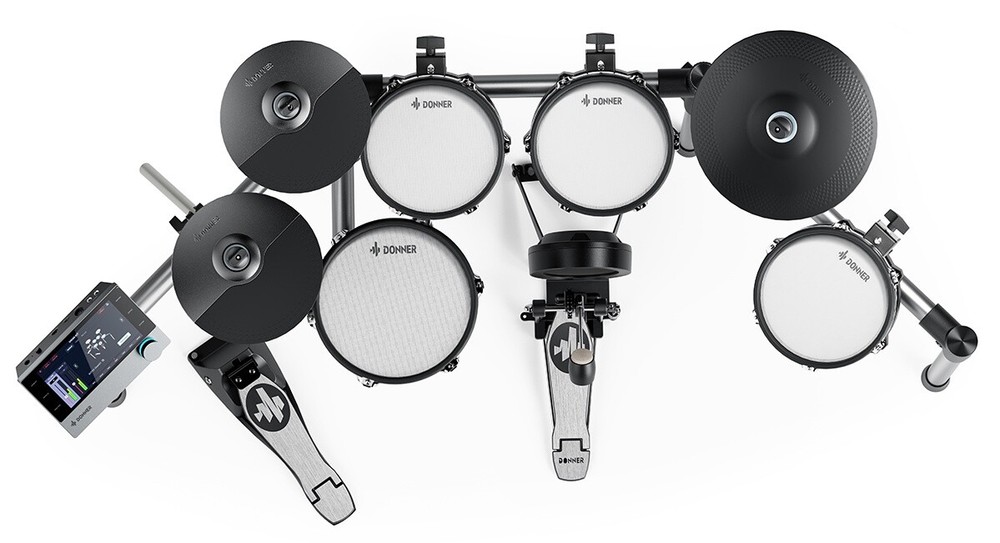 Donner Beat Bluetooth Electric Drum Touch Screen Module 100 Drum Kit 1100+ Sound