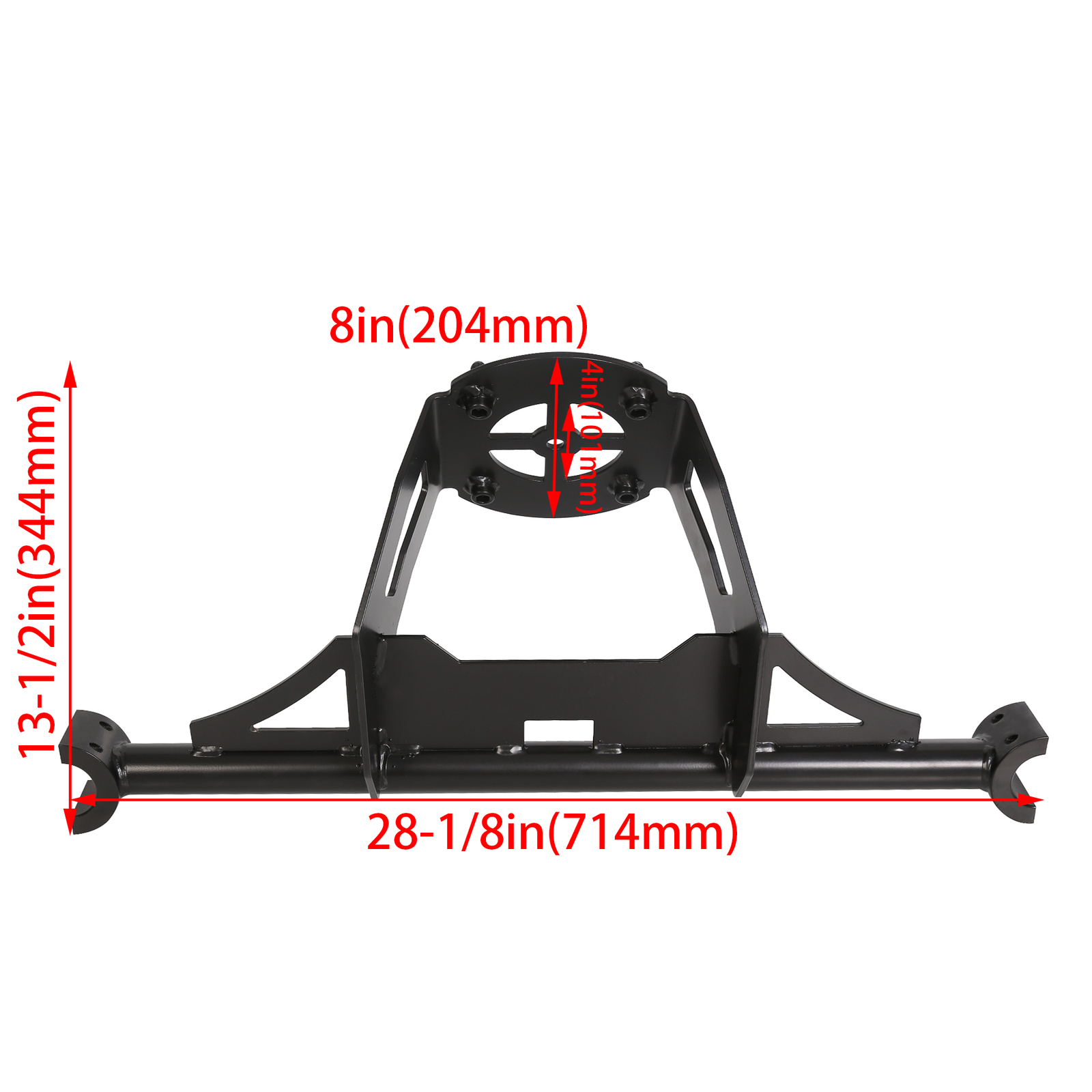 UTV Spare Tire Carrier Mount Rack For 14-23 POLARIS RZR XP 1000 TURBO XP 4