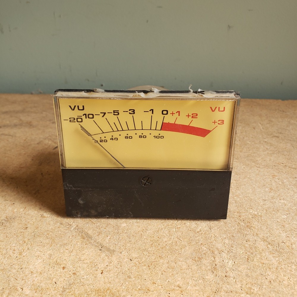 Beede Vu Meter Auditronics Pull Good
