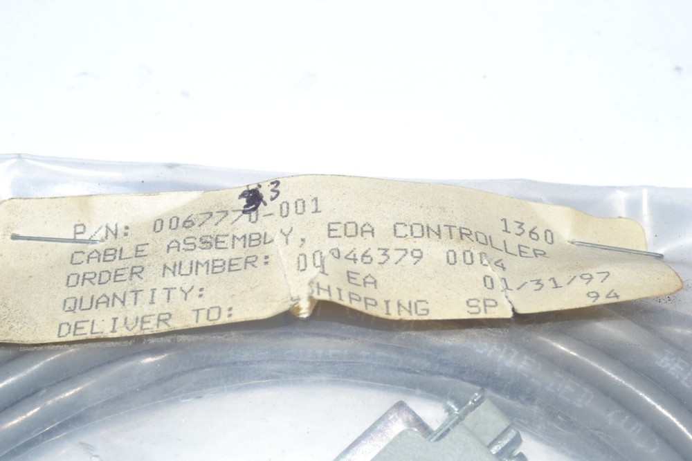 NEW 0067770-001 Cable Assembly, EOA Controller